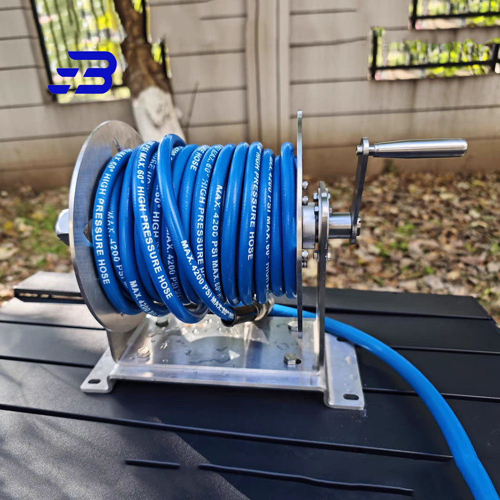 Superb quality hose reels All Stainless Steel