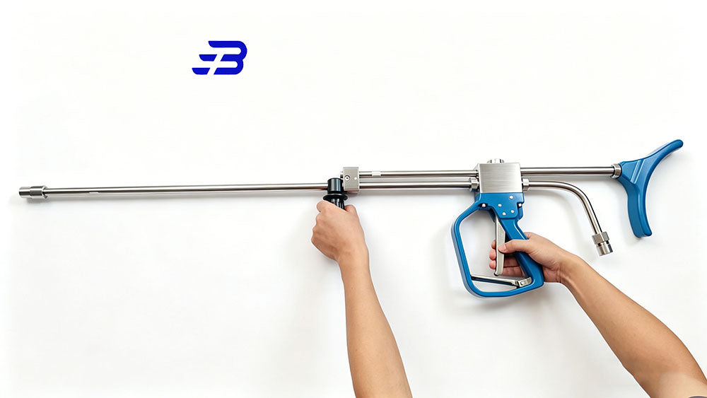 20K psi HAND-HELD DUMP GUN W/ 9/16" MP BARREL