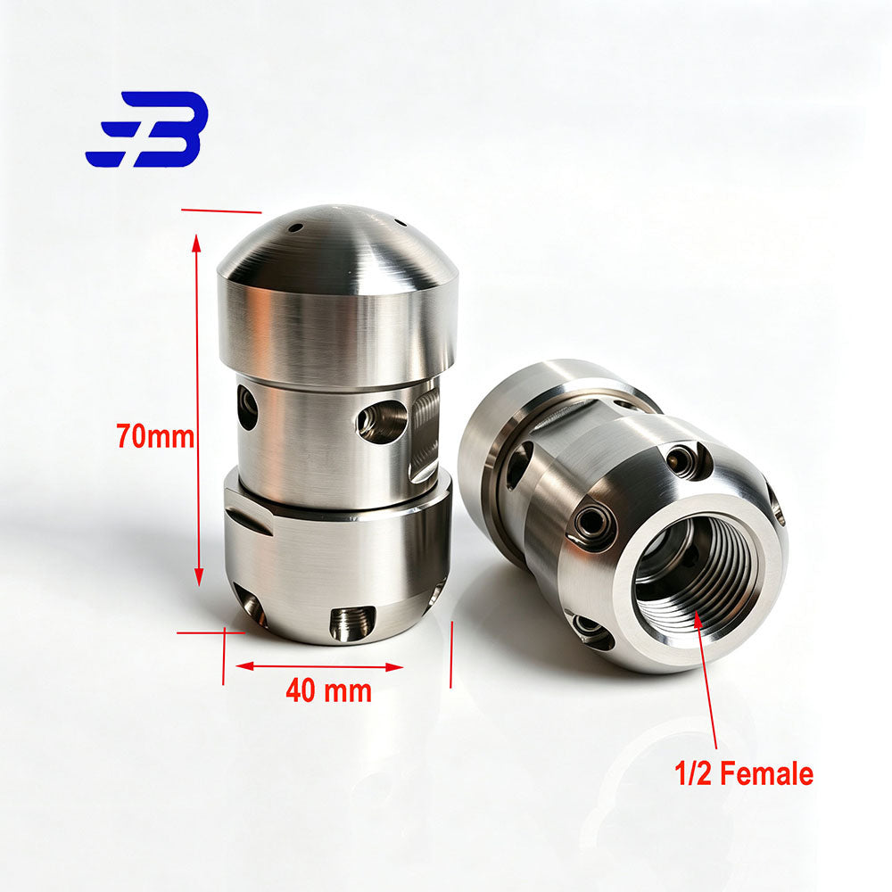 Rotor Nozzle with spherical head 1/2"